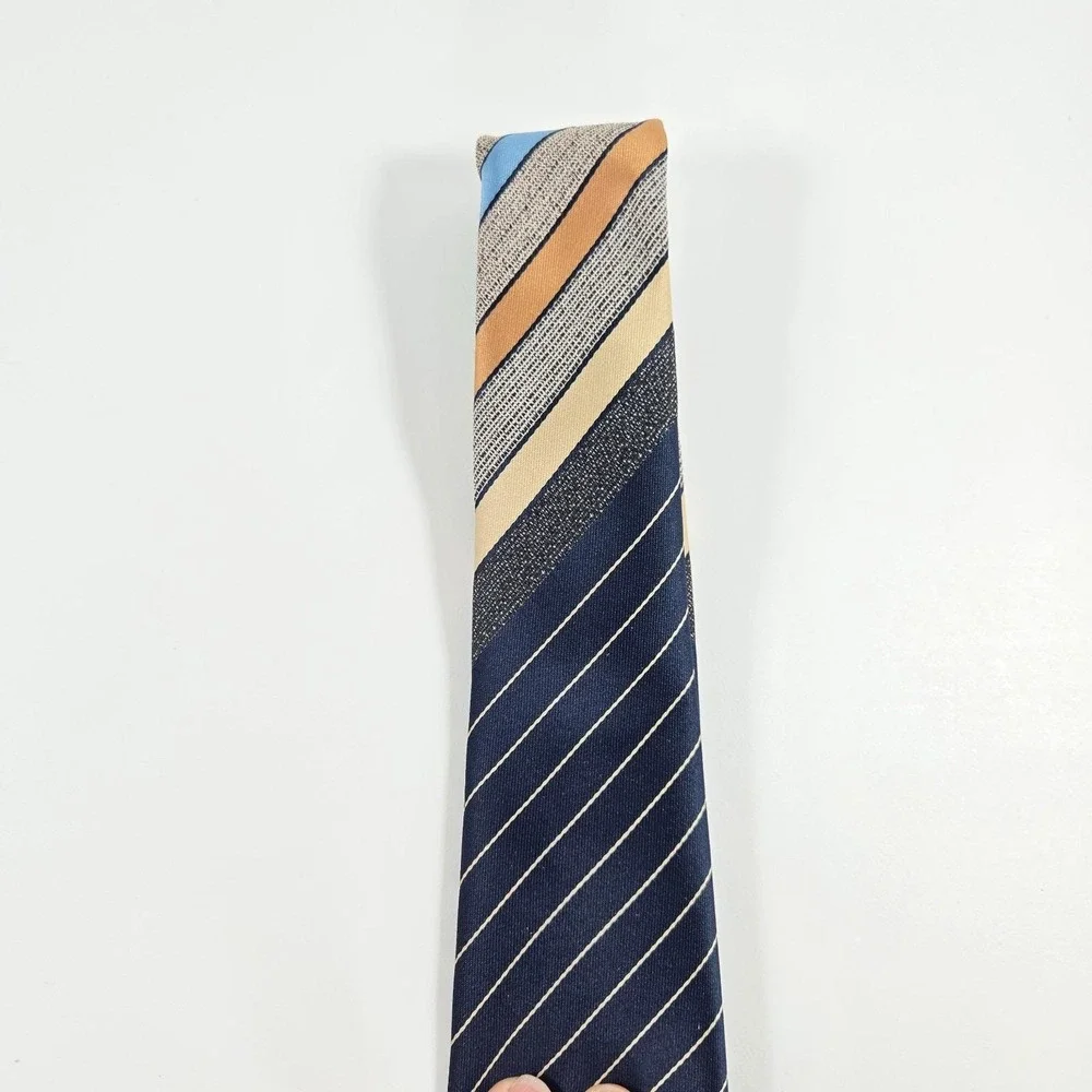 3 Vintage Ties Lot Oleg Cassini 55